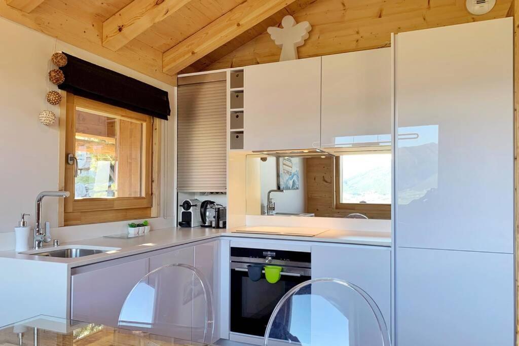 Вилла Le Koya : Chalet De Prestige A Bolquere Экстерьер фото