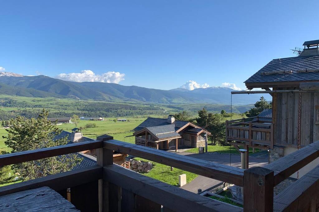 Вилла Le Koya : Chalet De Prestige A Bolquere Экстерьер фото